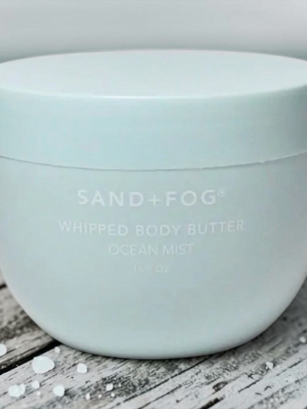 SAND + FOG Whipped Body Butter - Ocean Mist 16.9oz